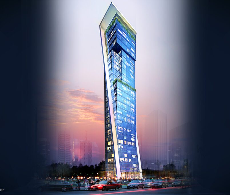Private Residential Tower exterior view